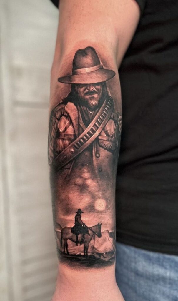 cowboy tattoo ideas