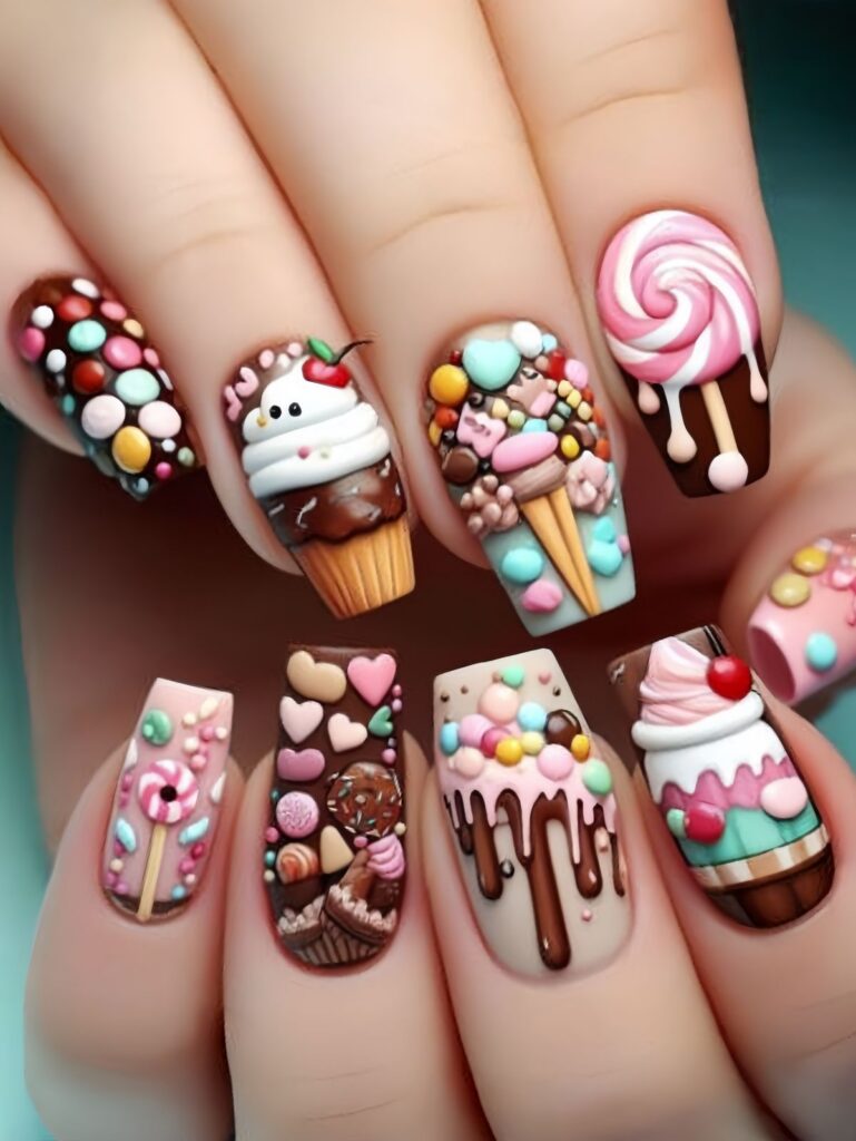 School Nail Designs