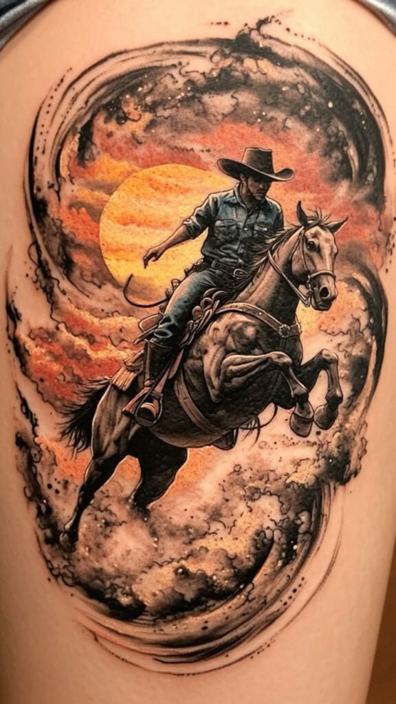 cowboy tattoo ideas