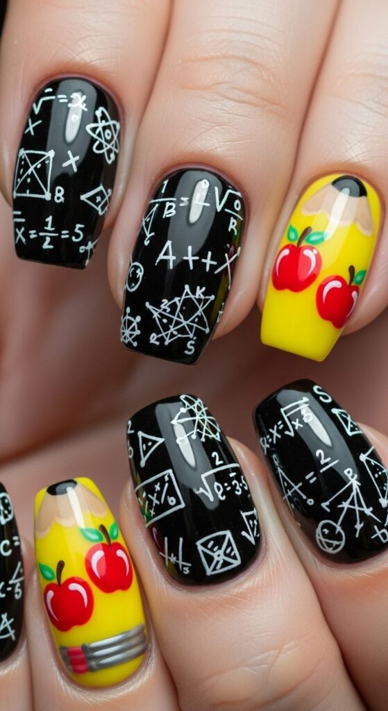 School Nail Designs
