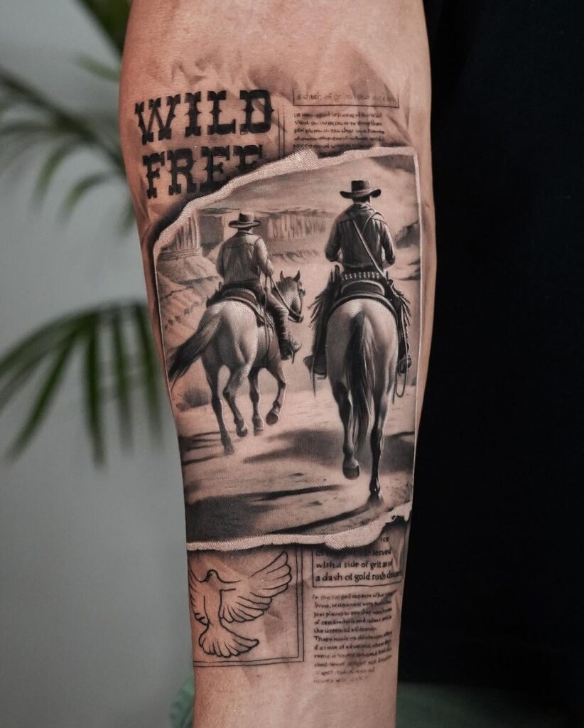 cowboy tattoo ideas
