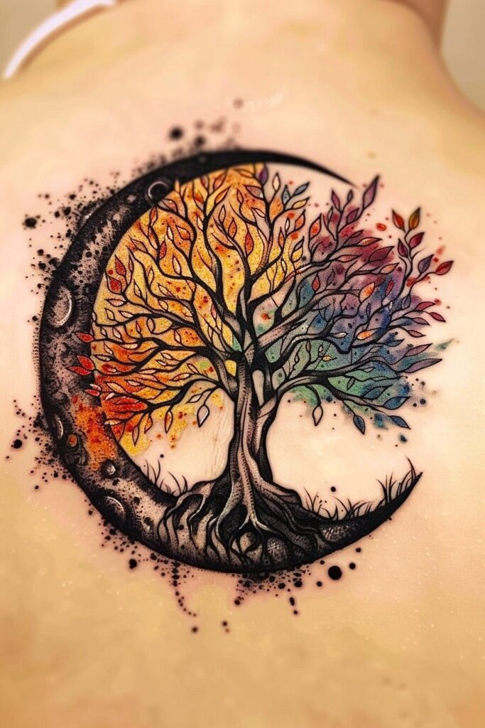 family tree tattoo ideas