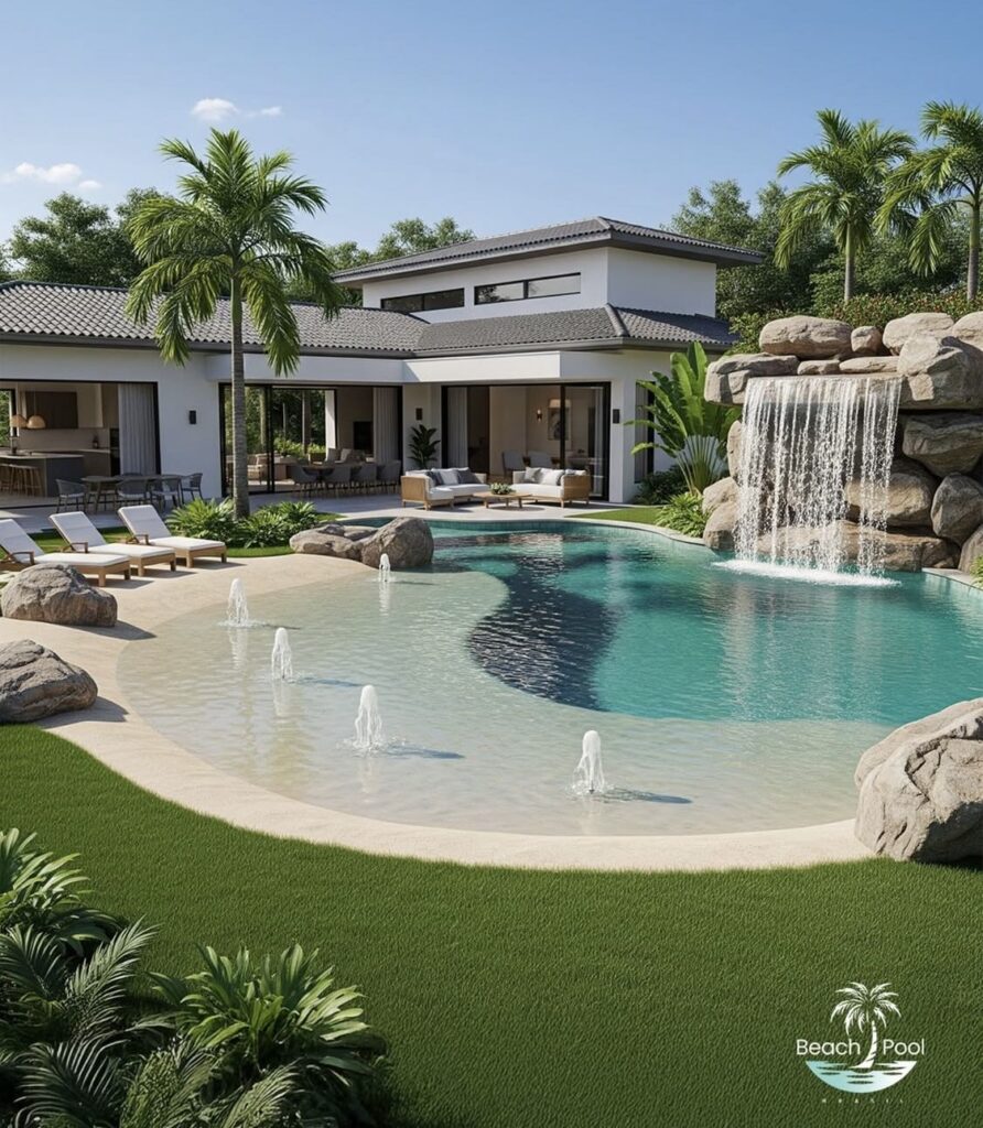 Modern Luxury Swimming Pool Design