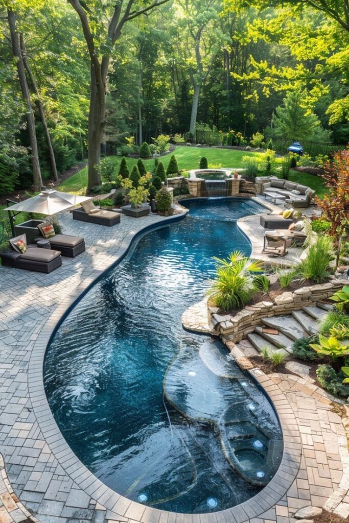 Modern Luxury Swimming Pool Design