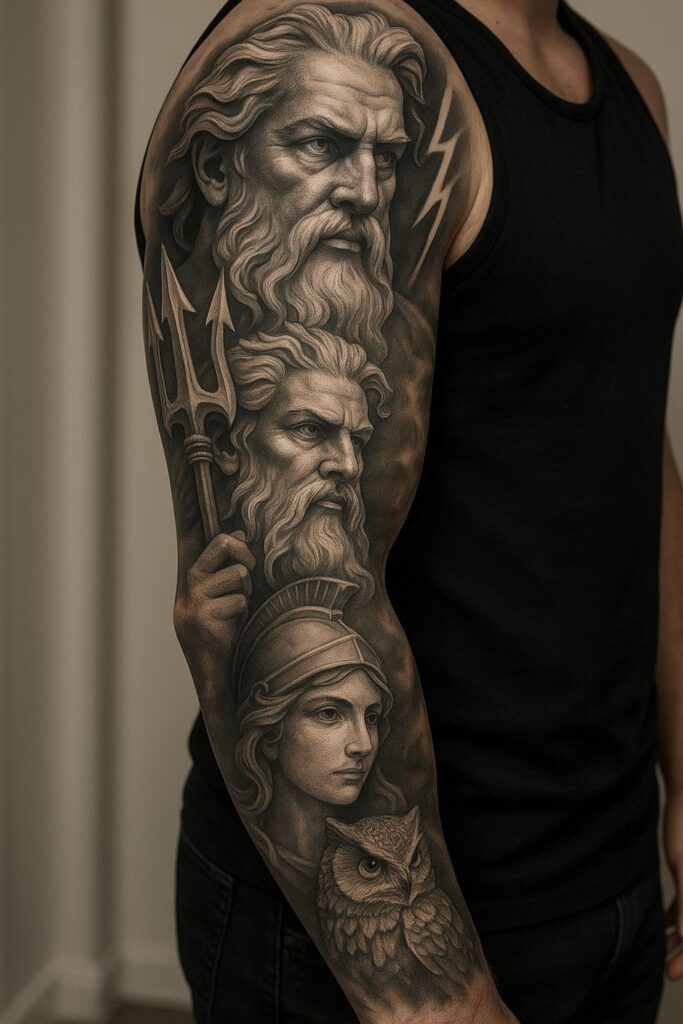 zeus tattoo ideas