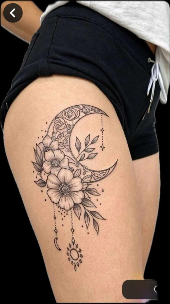 Thigh Tattoos for Women