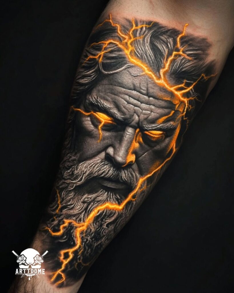 zeus tattoo